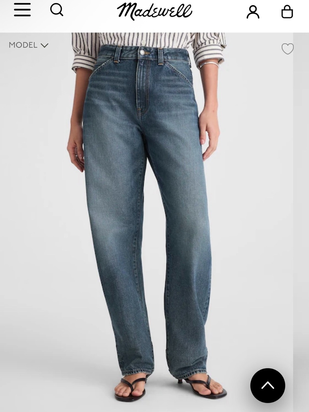 Madewell High-Rise The Balloon Jeans
